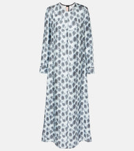Marni Printed silk maxi dress. Marni 印花真丝长裙