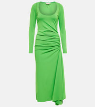 Marni Ruched midi dress. Marni 褶皱中长连衣裙