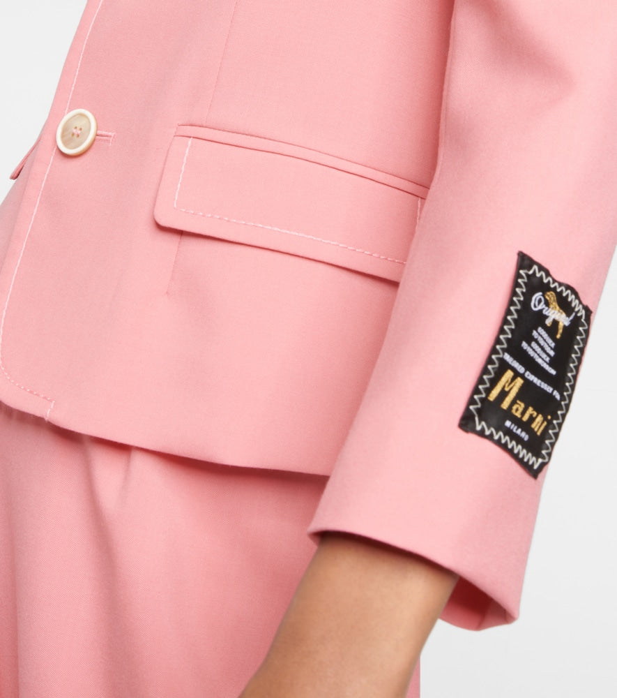 Marni Tailored virgin wool jacket