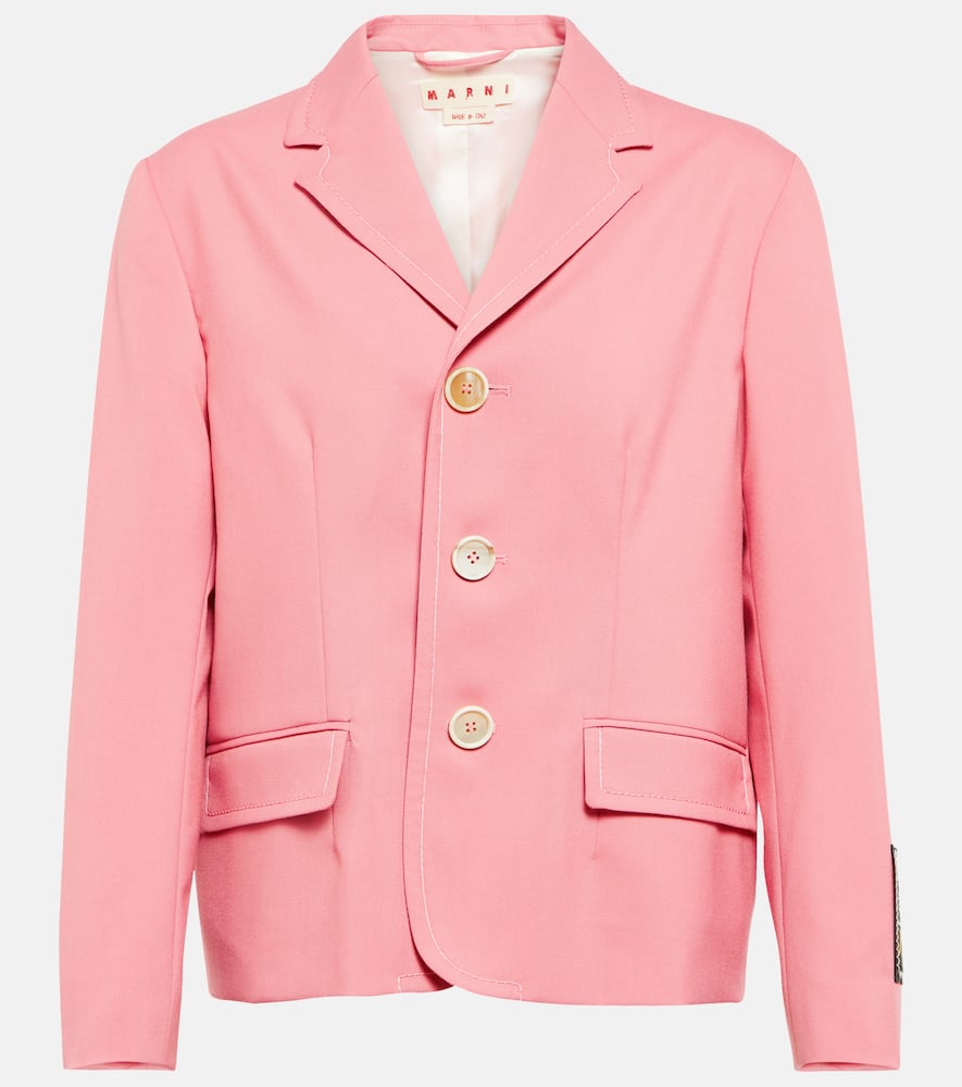 Marni Tailored virgin wool jacket