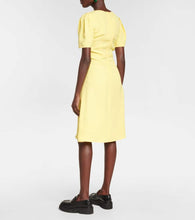 Marni V-neck midi dress