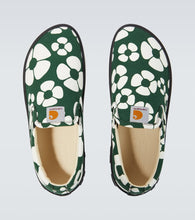 Marni x Carhartt floral slip-on sneakers