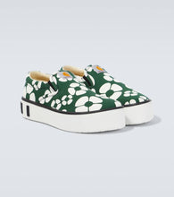 Marni x Carhartt floral slip-on sneakers