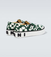 Marni x Carhartt floral slip-on sneakers