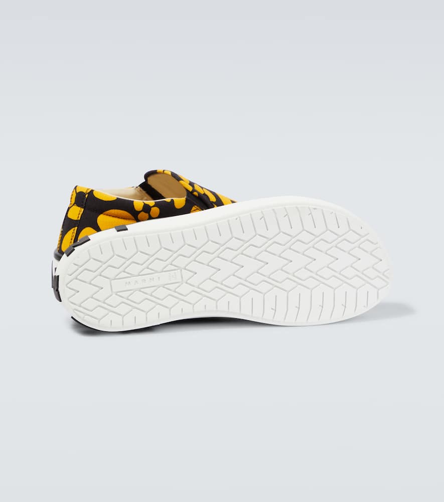 Marni x Carhartt floral slip-on sneakers