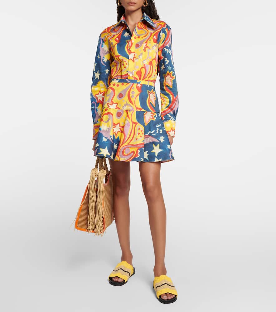 Marni x No Vacancy Inn Fussbett raffia-effect slides