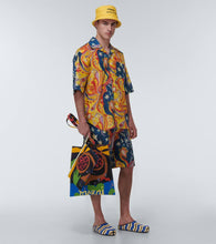 Marni x No Vacancy Inn raffia-effect slippers