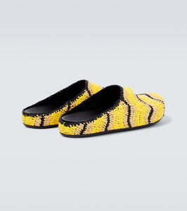 Marni x No Vacancy Inn woven mules