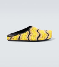 Marni x No Vacancy Inn woven mules