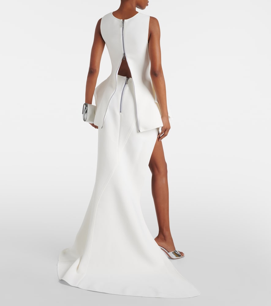 Maticevski Ambience cutout  maxi skirt