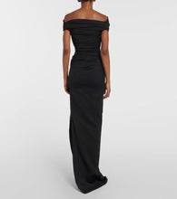 Maticevski Assertion off-the-shoulder gown