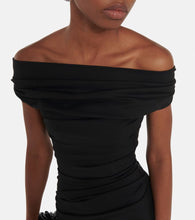 Maticevski Assertion off-the-shoulder gown