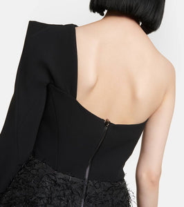 Maticevski Audacity one-shoulder maxi gown