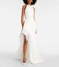 Maticevski Bridal Epitome tulle-trimmed  gown