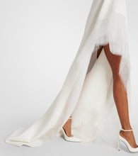 Maticevski Bridal Epitome tulle-trimmed  gown