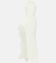 Maticevski Bridal Epitome tulle-trimmed  gown. Maticevski Bridal Epitome 薄纱镶边礼服