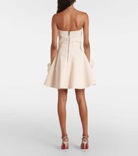 Maticevski Bridal embellished ruffled minidress