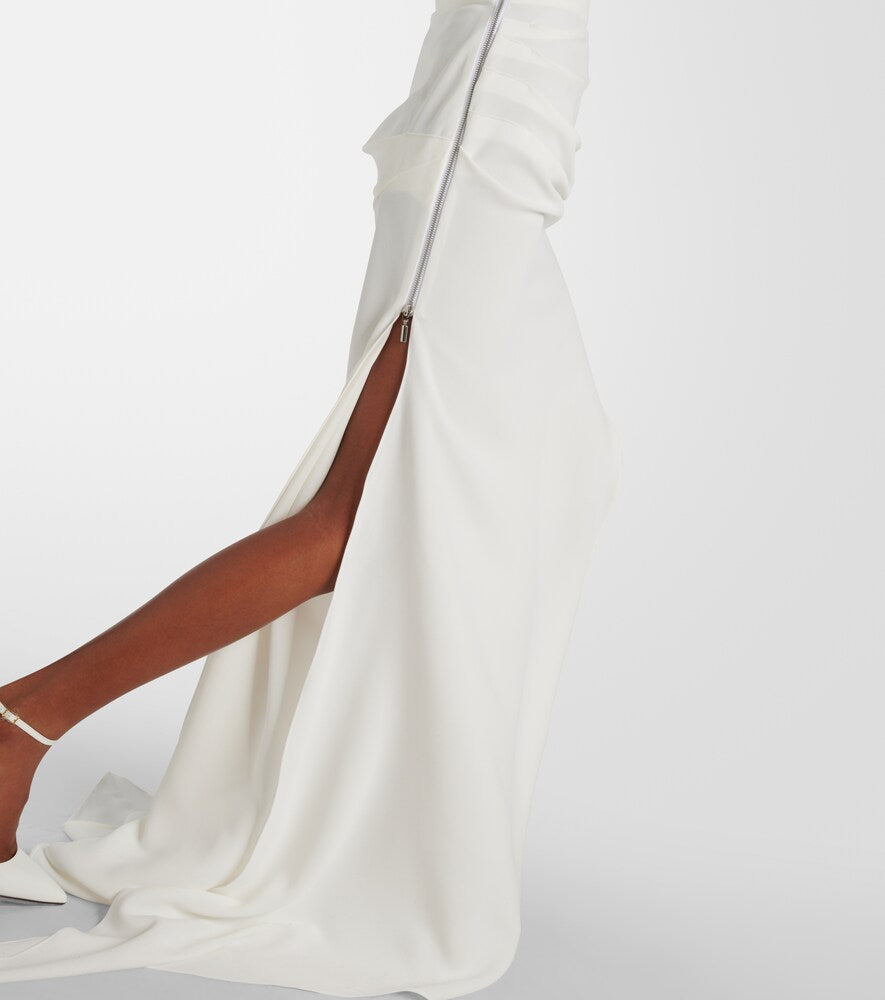 Maticevski Darkness one-shoulder gown