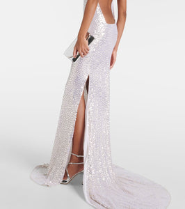 Maticevski Desires crystal-embellished silk gown