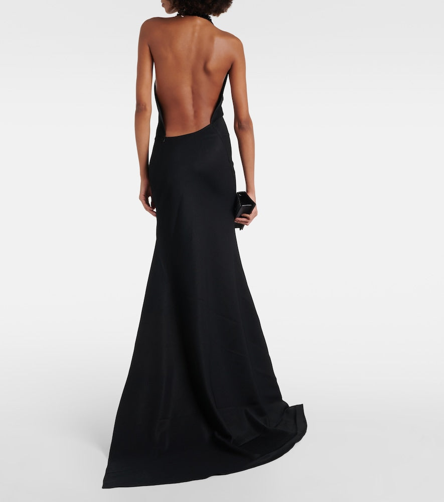 Maticevski Desires draped embellished gown