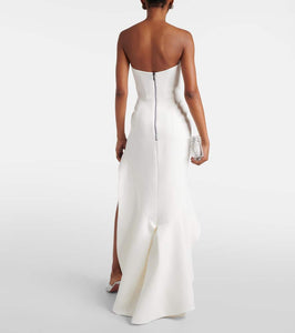 Maticevski Divergence ruffle-trimmed gown