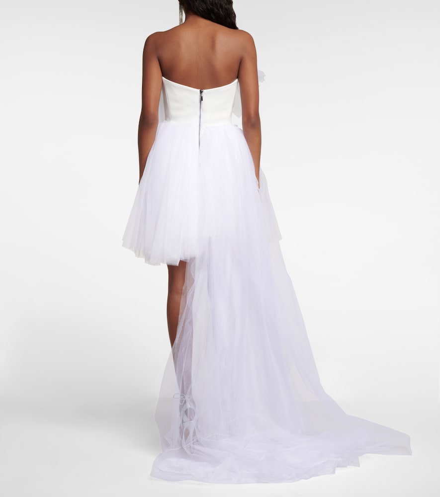 Maticevski Evermore strapless tulle minidress