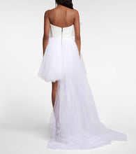 Maticevski Evermore strapless tulle minidress