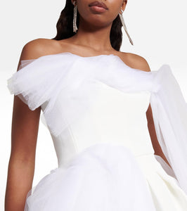 Maticevski Evermore strapless tulle minidress