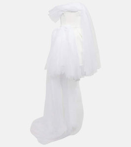 Maticevski Evermore strapless tulle minidress
