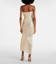 Maticevski Exhilarate ruffled sequined gown