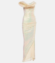 Maticevski Exhilarate ruffled sequined gown. Maticevski 令人兴奋的褶皱亮片礼服