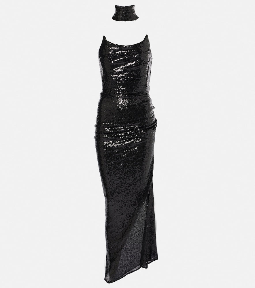Maticevski Exhilarate sequined strapless gown. Maticevski 令人心动的亮片无肩带礼服