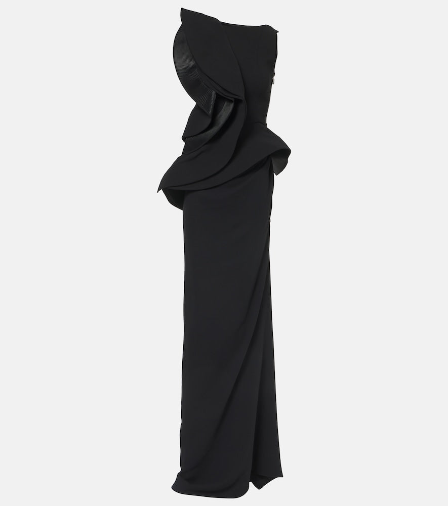 Maticevski Fateful ruffled gown. 马蒂切夫斯基的命运褶皱礼服