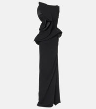Maticevski Fateful ruffled gown. 马蒂切夫斯基的命运褶皱礼服
