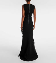 Maticevski Hedone fringed ruffled gown