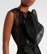 Maticevski Hedone fringed ruffled gown
