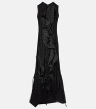 Maticevski Hedone fringed ruffled gown