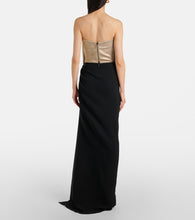 Maticevski Indominable draped maxi skirt