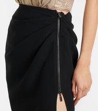 Maticevski Indominable draped maxi skirt