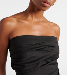 Maticevski Intoxicate ruched strapless gown