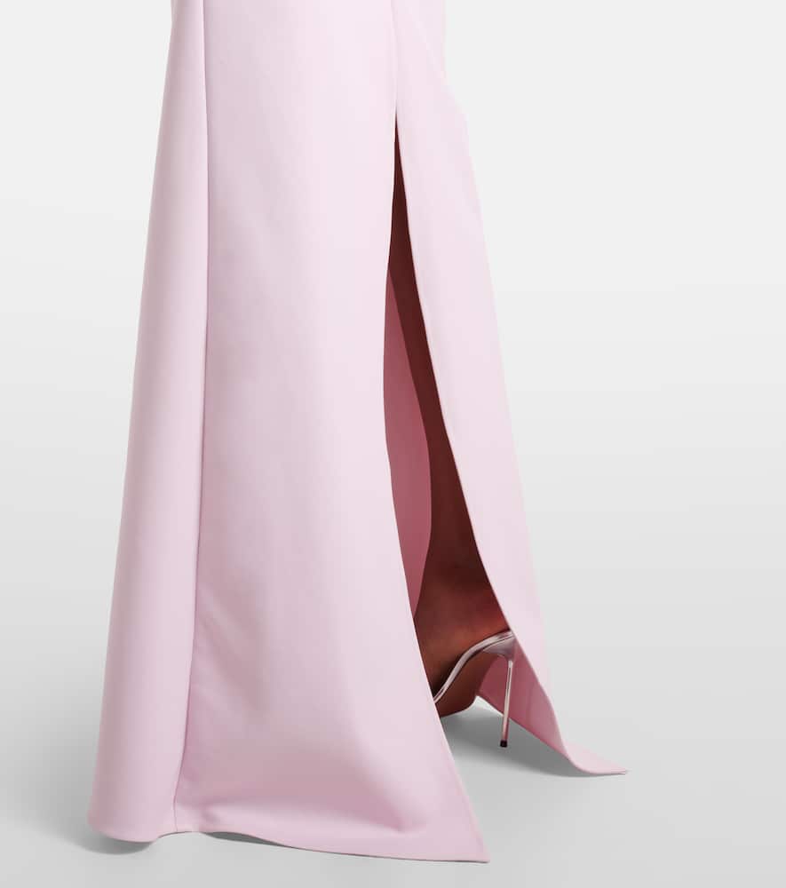 Maticevski Intoxicate ruched strapless gown