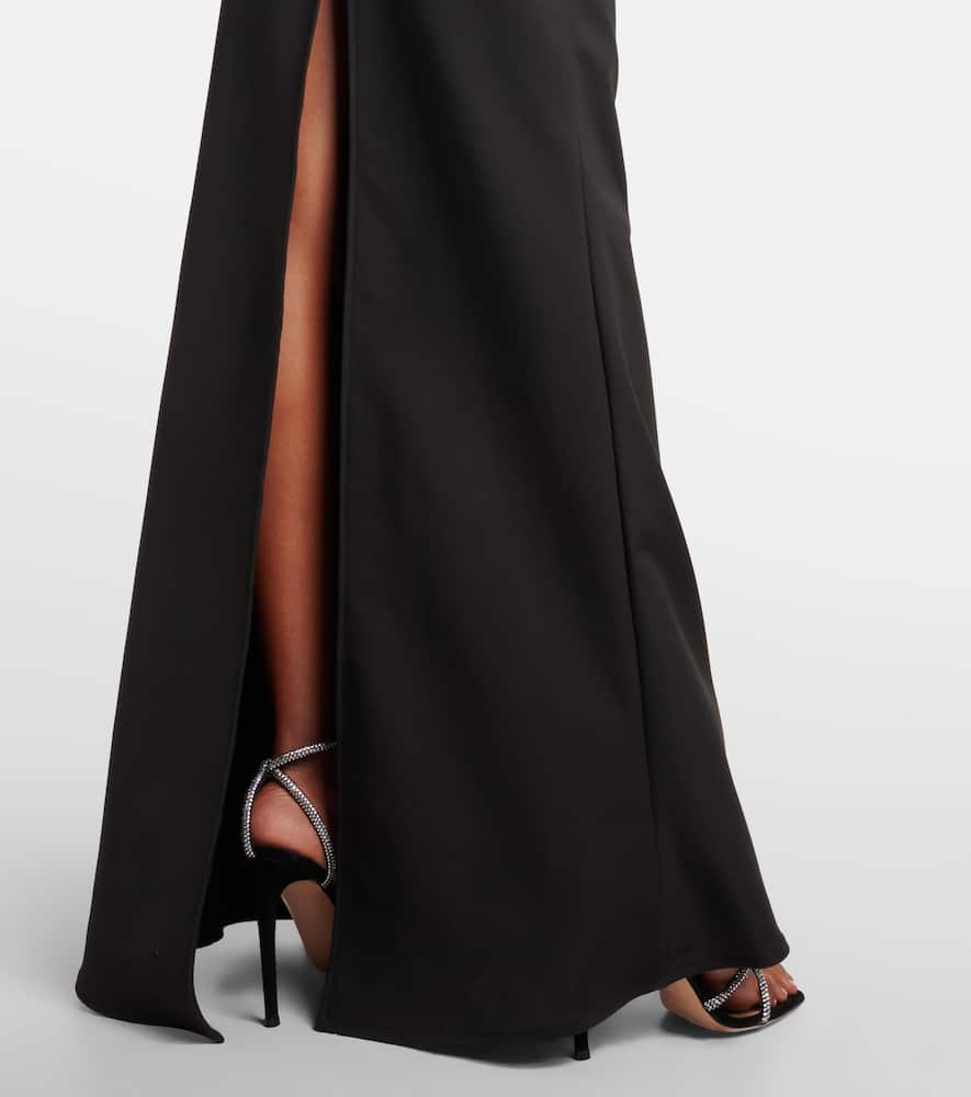 Maticevski Intoxicate ruched strapless gown
