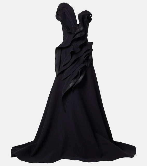 Maticevski Ironworks ruffled gown