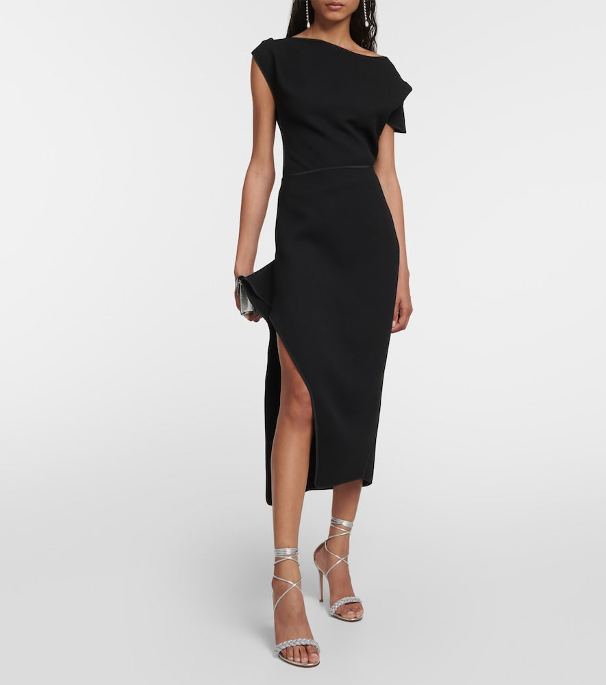 Maticevski Narrate side-slit  pencil skirt
