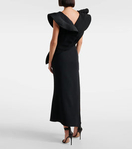 Maticevski Revive Wave cr√É¬™pe gown