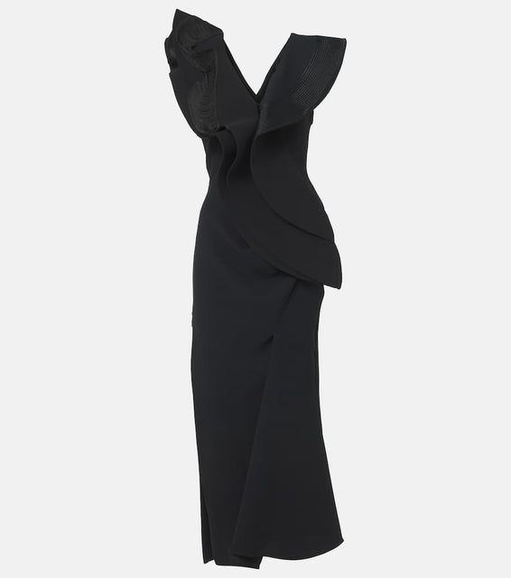 Maticevski Revive Wave cr√É¬™pe gown