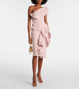 Maticevski Rhythm ruffled midi dress