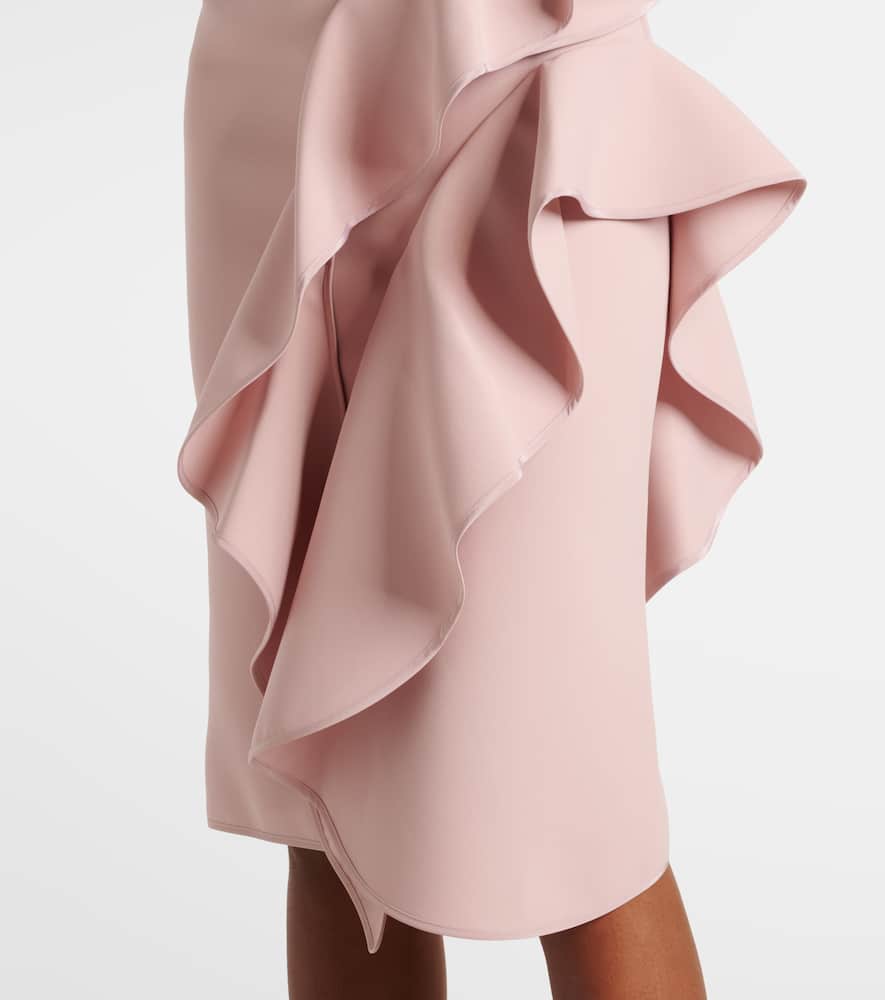 Maticevski Rhythm ruffled midi dress