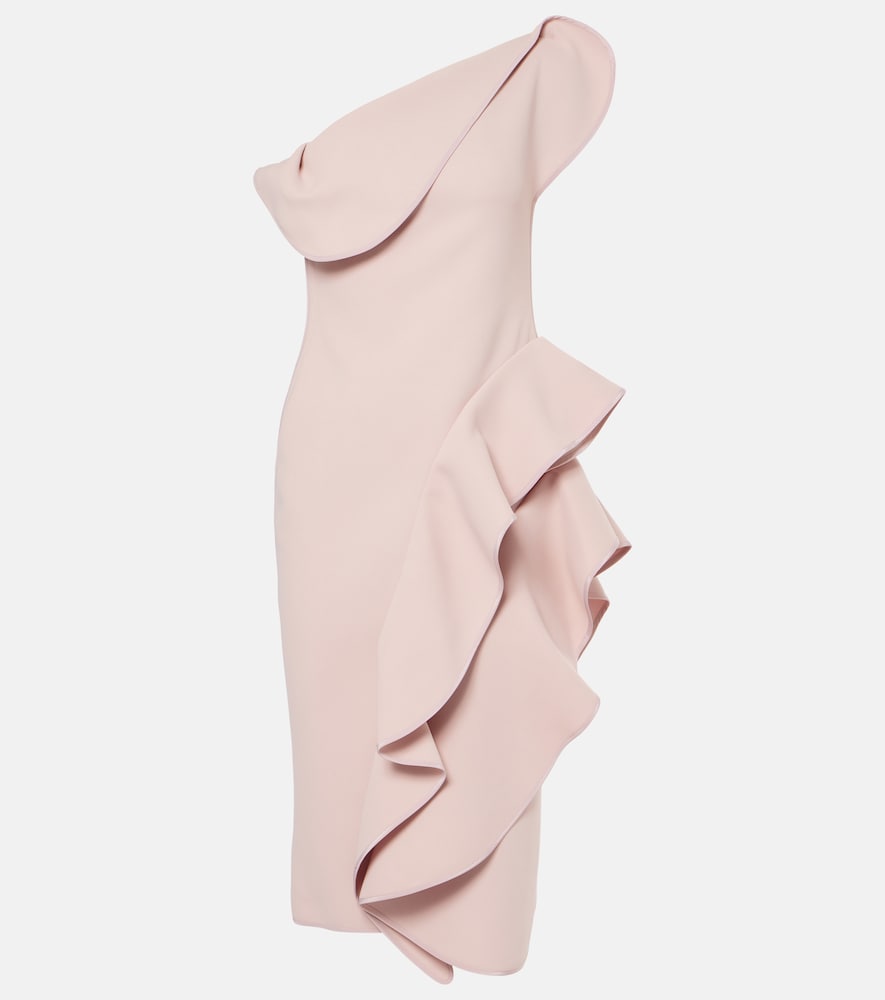 Maticevski Rhythm ruffled midi dress. Maticevski Rhythm 荷叶边中长连衣裙