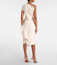 Maticevski Ruffled one-shoulder midi dress